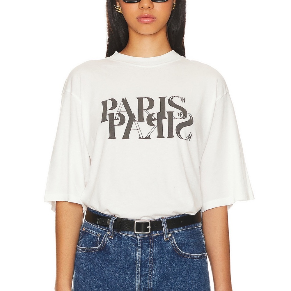 Anine bing Paris tee. Size medium